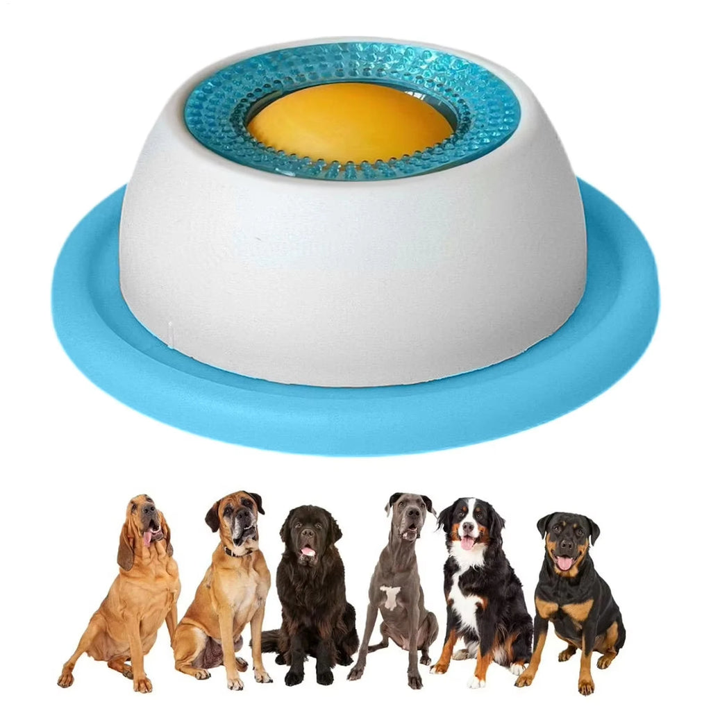 Juguete para Lamer Interactivo para Perros y Gatos con Dispensador de Comida Lenta