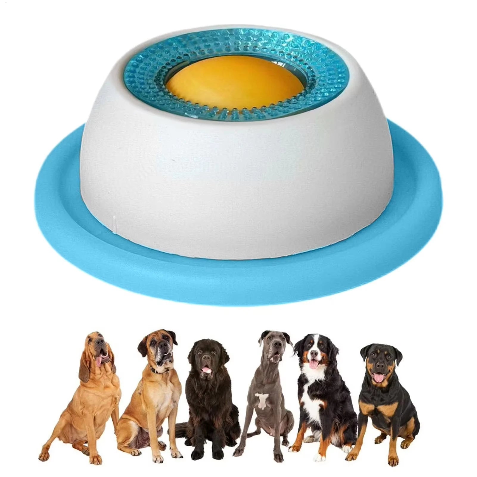 Juguete para Lamer Interactivo para Perros y Gatos con Dispensador de Comida Lenta